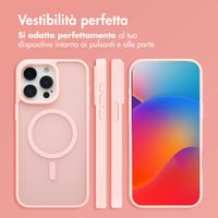 imoshion Cover posteriore Color Guard con MagSafe Apple iPhone 15 Pro Max - Rosa chiaro