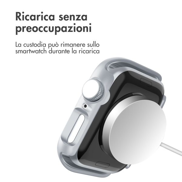 imoshion Cover rigida integrale Apple Watch 10 / 11 - 46 mm - Argento