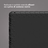 imoshion Cover Posteriore Kidsproof con Maniglia Apple iPad Pro 13 (2025) M5 / (2024) M4 - Nero
