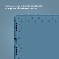 imoshion Cover Posteriore Kidsproof con Maniglia Apple iPad 11 (2025) 11 pollici A16 / iPad 10 (2022) 10.9 pollici - Blu scuro