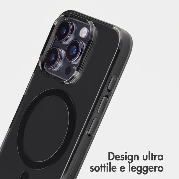 Accezz Lite custodia posteriore con MagSafe Apple iPhone 16 Pro - Smokey Clear