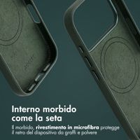 Accezz Cover in Pelle con MagSafe Apple iPhone 18 Pro Max / 17 Pro Max - Cedar Green