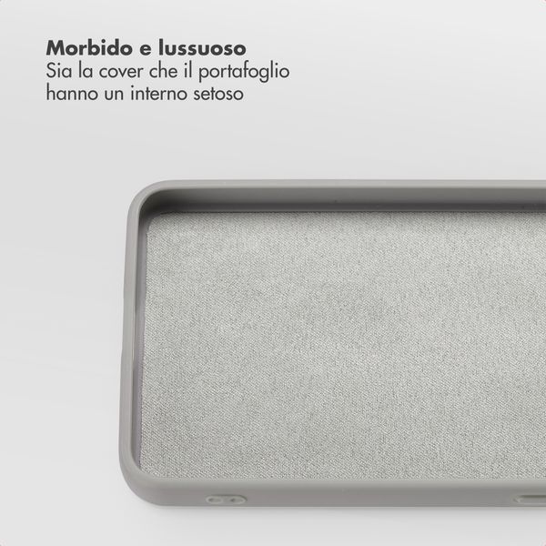 Selencia Libreria rimovibile Olyn con MagSafe Samsung Galaxy S26 - Grigio