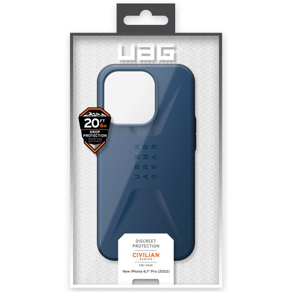 UAG Cover Posteriore Civilian con MagSafe Apple iPhone 14 Pro - Mallard