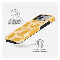 Burga Cover Posteriore Resistente con MagSafe Apple iPhone 18 Pro Max - Lemon Tart