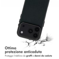 Accezz Cover in Pelle con MagSafe Apple iPhone 18 Pro / 17 Pro - Onyx Black