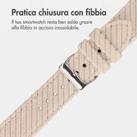 imoshion Cinturino in velluto a coste Apple Watch | 38/40/41/42 mm - Beige