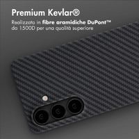 Accezz Cover MagSafe Kevlar® Samsung Galaxy S26 - Nero