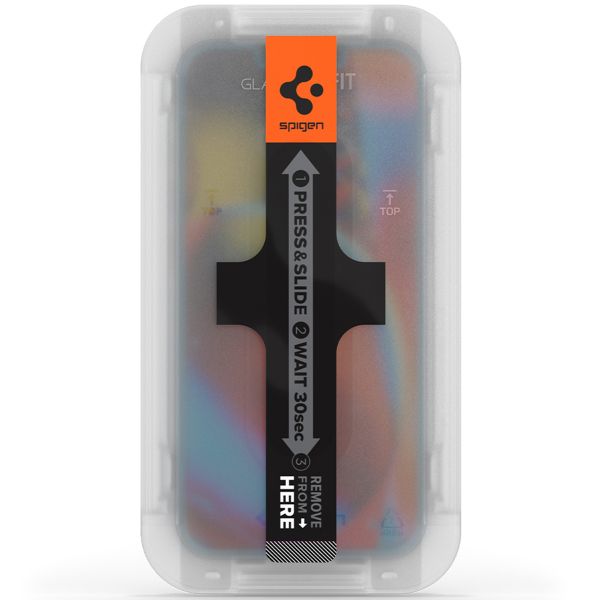 Spigen Vetro temperato GLAStR EZ Fit, confezione da 2 + Applicatore Apple iPhone 17e / 16e / 14 / 13 / 13 Pro