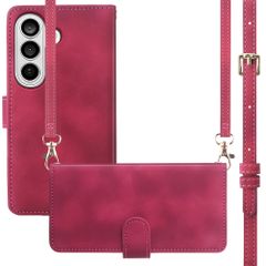 imoshion Cover a libro con Cordino Samsung Galaxy S26 - Rosso