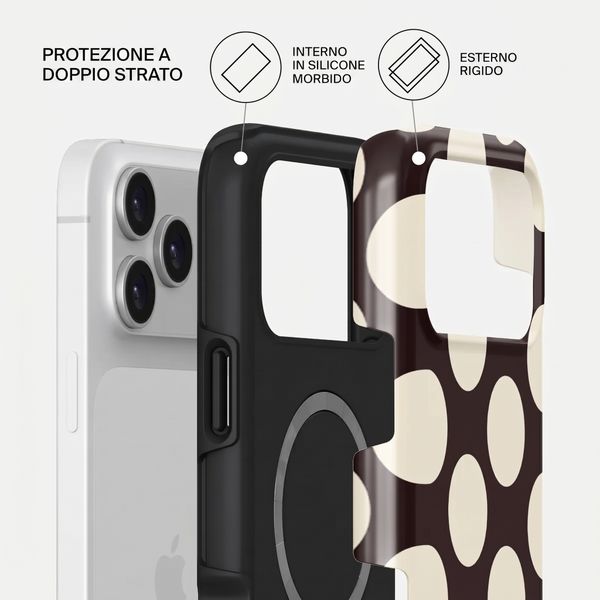 Burga Cover Posteriore Resistente con MagSafe Apple iPhone 17 Pro - Spot On