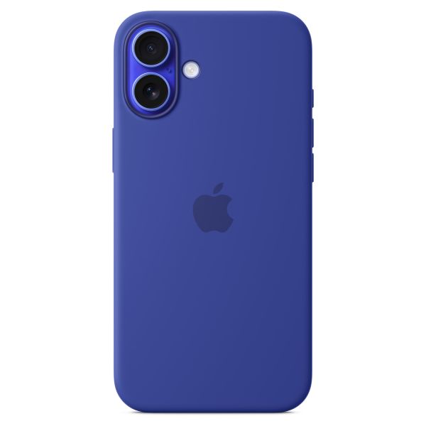 Apple Cover Posteriore in Silicone con MagSafe Apple iPhone 16 Plus - Ultramarine