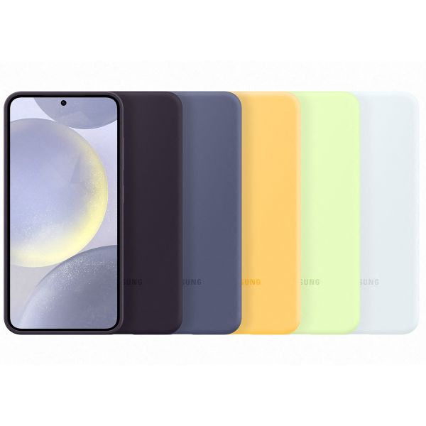 Samsung Cover originale in silicone Samsung Galaxy S24 - White