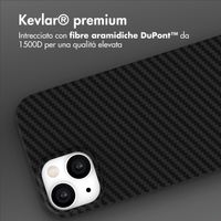 Accezz Cover MagSafe Kevlar® Apple iPhone 15 - Nero