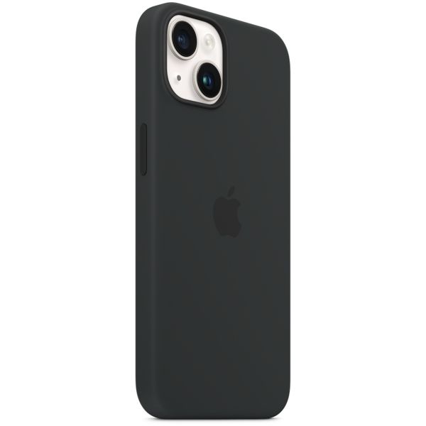 Apple Cover Posteriore in Silicone con MagSafe Apple iPhone 14 - Midnight