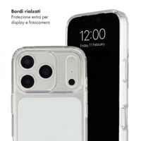 Selencia Cover con ganci removibili Apple iPhone 18 Pro / 17 Pro - Trasparente