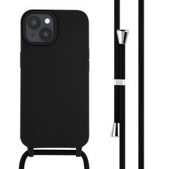 imoshion Cover in Silicone con Cordino Apple iPhone 15 - Nero