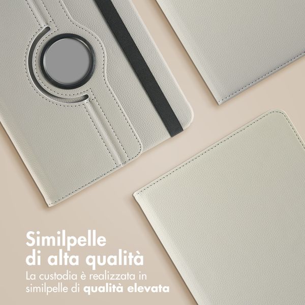 imoshion Cover Girevole a 360° Samsung Galaxy Tab A11 Plus - Grigio