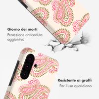 Selencia Cover Posteriore Vivid Samsung Galaxy A36 / A56 - Paisley Blush