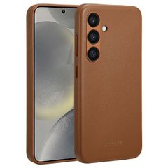 Accezz Cover in Pelle con MagSafe Samsung Galaxy S24 - Sienna Brown