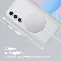 imoshion Cover posteriore Color Guard con MagSafe Samsung Galaxy S24 FE - Bianco