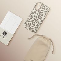 Selencia Cover Sabi Stampa pantera con MagSafe Apple iPhone 17 - Soft Ivory