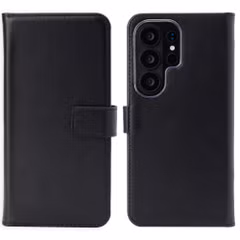 Selencia Cover a libro in vera pelle Samsung Galaxy S26 Ultra - Nero