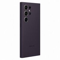 Samsung Cover originale in silicone Samsung Galaxy S24 Ultra - Dark Violet