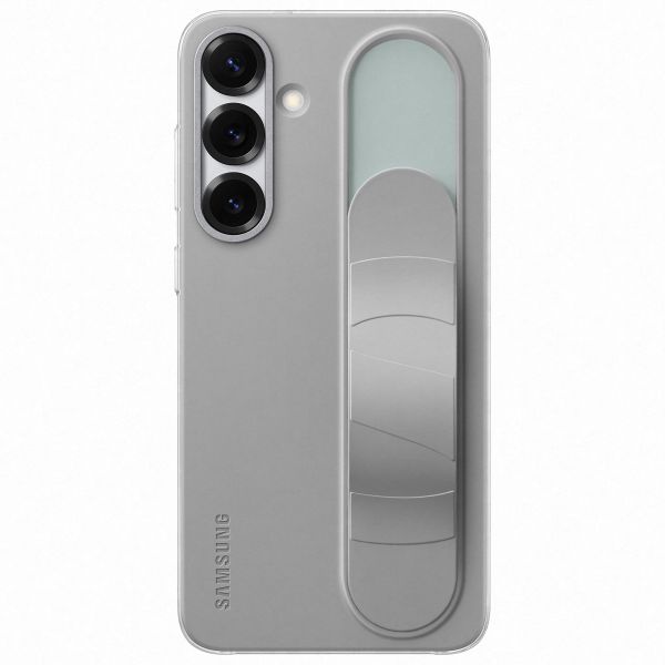 Samsung Cover Originale con Supporto a Impugnatura Samsung Galaxy S25 Plus - Grigio