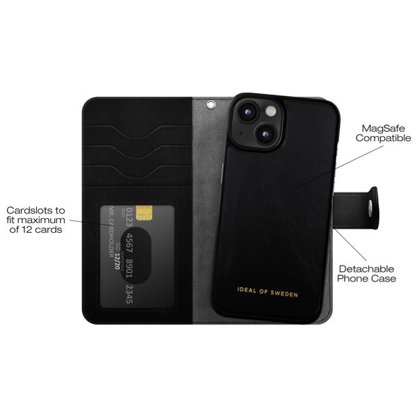 iDeal of Sweden Portafoglio Magnetico Plus Apple iPhone 17e / 16e / 15 / 14 / 13 - Black