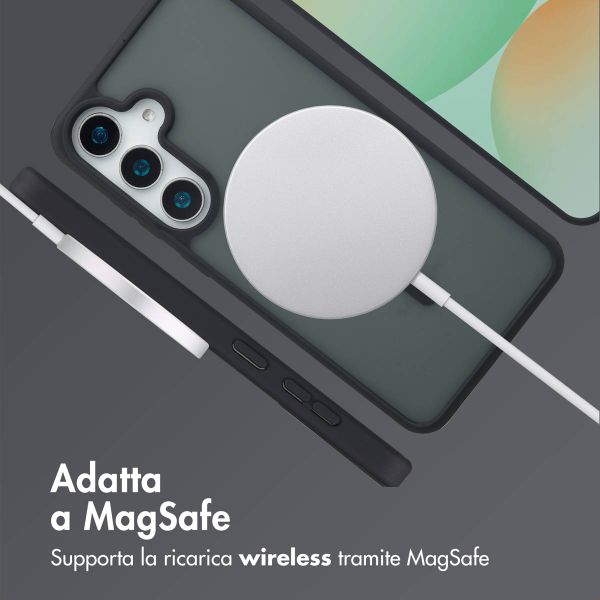 imoshion Cover posteriore Color Guard con MagSafe Samsung Galaxy S25 Plus - Nero
