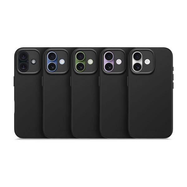 Decoded Cover in Silicone MagSafe Apple iPhone 17 - Phantom Black