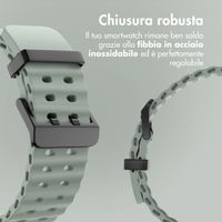 imoshion Cinturino Ocean in silicone Samsung Galaxy Watch Ultra (2024/2025) - Grayish Green