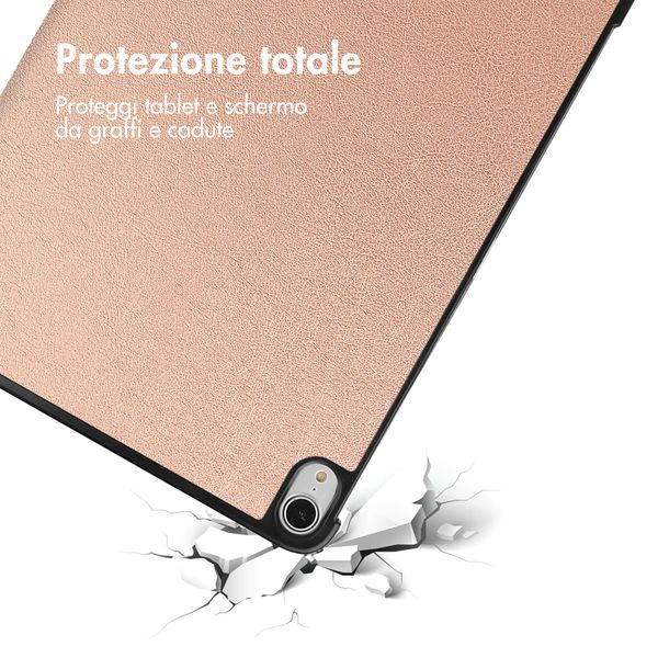imoshion Cover a libro Trifold Apple iPad Air 13 pollici (2026) M4 / (2025) M3 / (2024) M2 - Oro rosa
