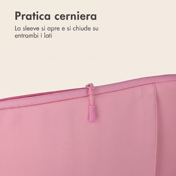 imoshion Custodia per laptop con tasca 15-16 pollici - Candy Pink