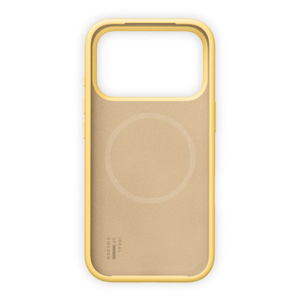 iDeal of Sweden Cover in silicone con MagSafe Apple iPhone 17 Pro Max - Soft Lemon