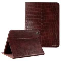 Selencia Custodia a libro Croco Apple iPad Air 11 pollici (2026) M4 / (2025) M3 / (2024) M2 / Air 5 (2022) / Air 4 (2020) - Burgundy