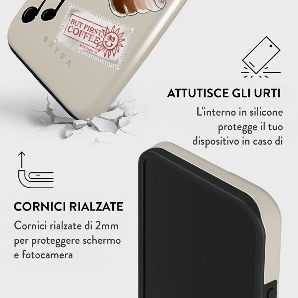 Burga Cover Posteriore Resistente con MagSafe Apple iPhone 13 - Oat Milk Please