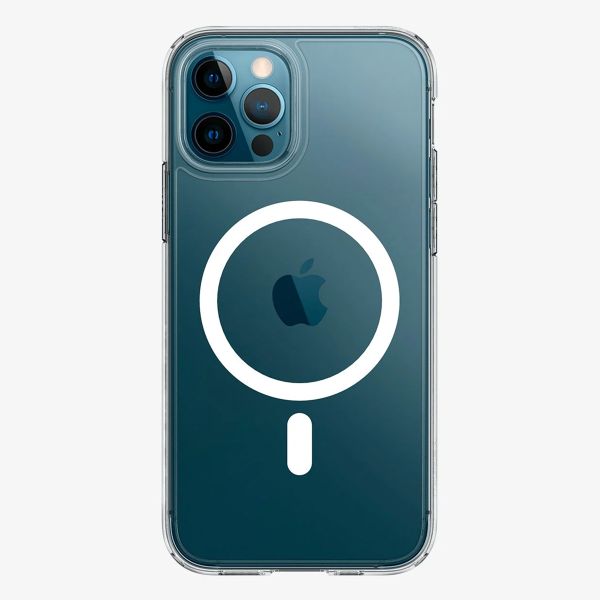 Spigen Cover Posteriore Ultra Ibrida con MagSafe Apple iPhone 12 (Pro) - White