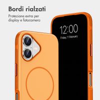 imoshion Cover posteriore Color con Thin MagSafe Ring Apple iPhone 17 - Arancio