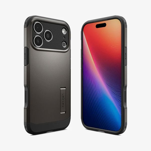 Spigen Cover Posteriore Corazzata Tough con MagSafe Apple iPhone 17 Pro - Gunmetal