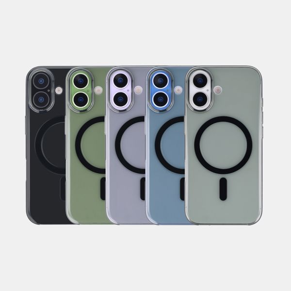 Accezz Lite custodia posteriore con MagSafe Apple iPhone 17 - Smokey Clear