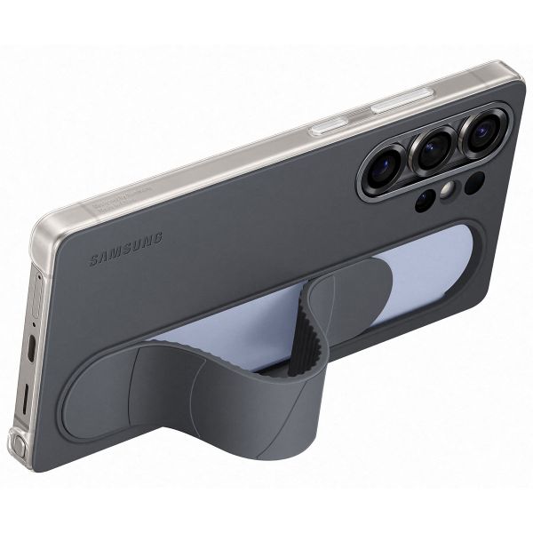 Samsung Cover Originale con Supporto a Impugnatura Samsung Galaxy S25 Ultra - Nero