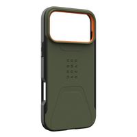 UAG Cover Posteriore Civilian con MagSafe Apple iPhone 17 Pro Max - Olive Orange