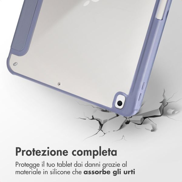imoshion Cover Origami Apple iPad 9 (2021) 10.2 pollici / iPad 8 (2020) 10.2 pollici / iPad 7 (2019) 10.2 pollici - Lavender