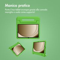 imoshion Cover Posteriore Kidsproof con Maniglia Samsung Galaxy Tab A11 Plus / A9 Plus - Verde