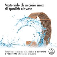 imoshion Cinturino milanese magnetico  - Attacco universale 20 mm - Taglia M - Oro rosa