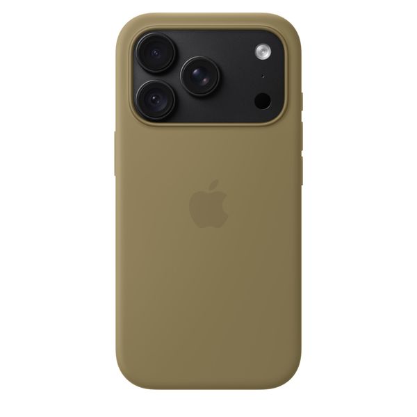 Apple Cover in silicone con MagSafe Apple iPhone 18 Pro - Olive