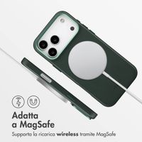 Accezz Cover in Pelle con MagSafe Apple iPhone 17 Pro Max - Cedar Green
