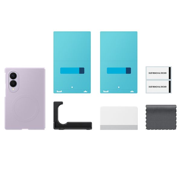 Samsung Cover Silicon Magnet Samsung Galaxy Z Fold 8 - Violet